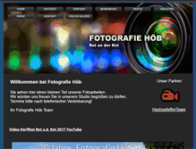 Tablet Screenshot of fotostudio-hoeb.de